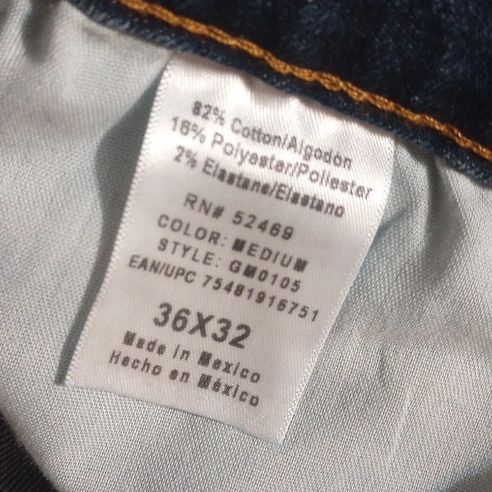 George athletic 36x 32 jeans - Picture 3 of 4